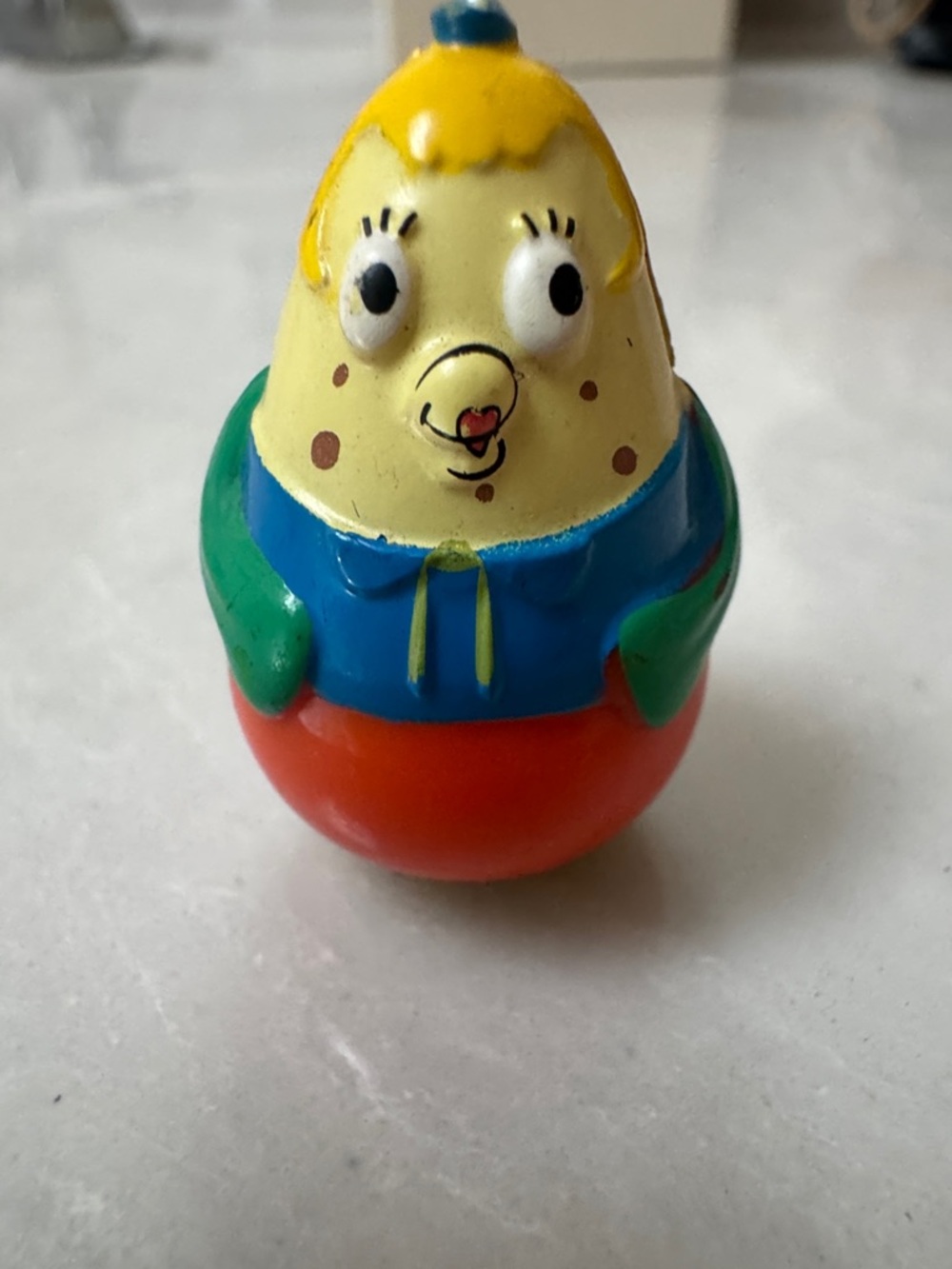 Spongebob Krabby Patty plus Mrs. Puff - weeble Frankford candy